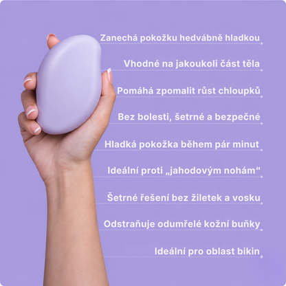 Skinora – nano skleněný odstraňovač chloupků