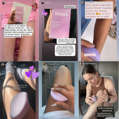 Skinora – nano skleněný odstraňovač chloupků