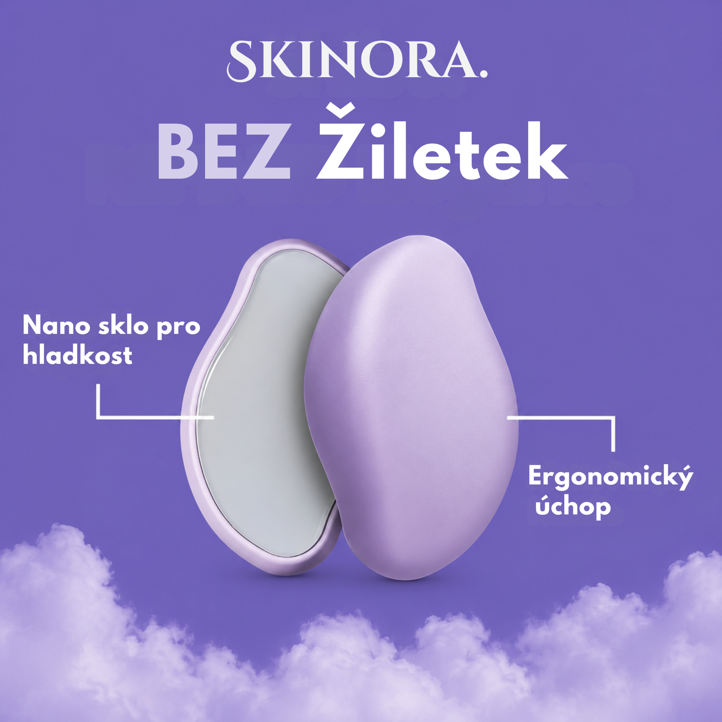 Skinora – nano skleněný odstraňovač chloupků